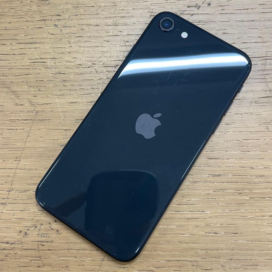 ①訳あり動作品 iPhone SE 第2世代 128GB SIMフリー ブラック