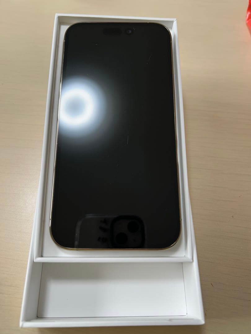 iPhone14Pro ゴールド 256GB バッテリー100% SIMフリー