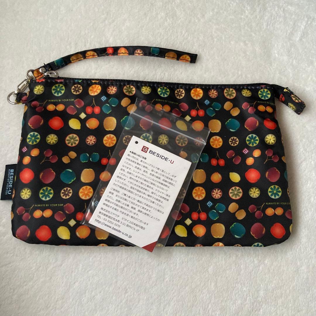 【新品】beside-u　ビサイユ　2way　マザーズバック　ジム用　ブラック