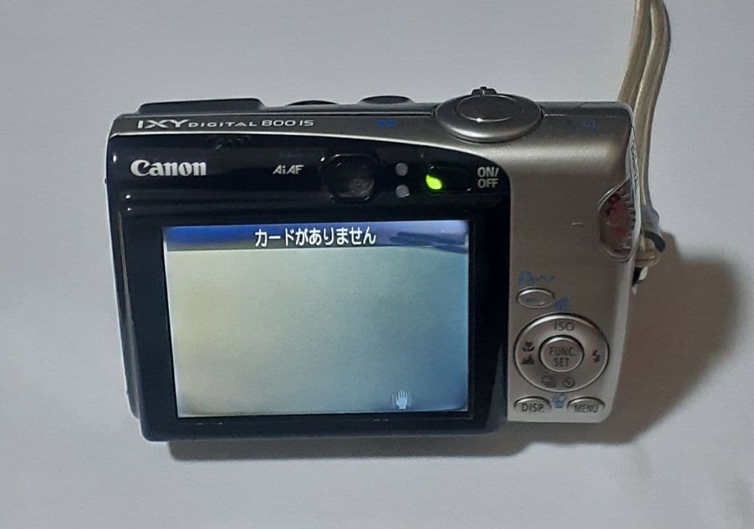 限定出品！Canon IXY DIGITAL 800 IS 本体と付属品