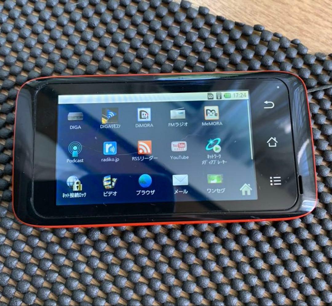 ポータブルプレーヤー Panasonic Digital Media Player SV-MV100