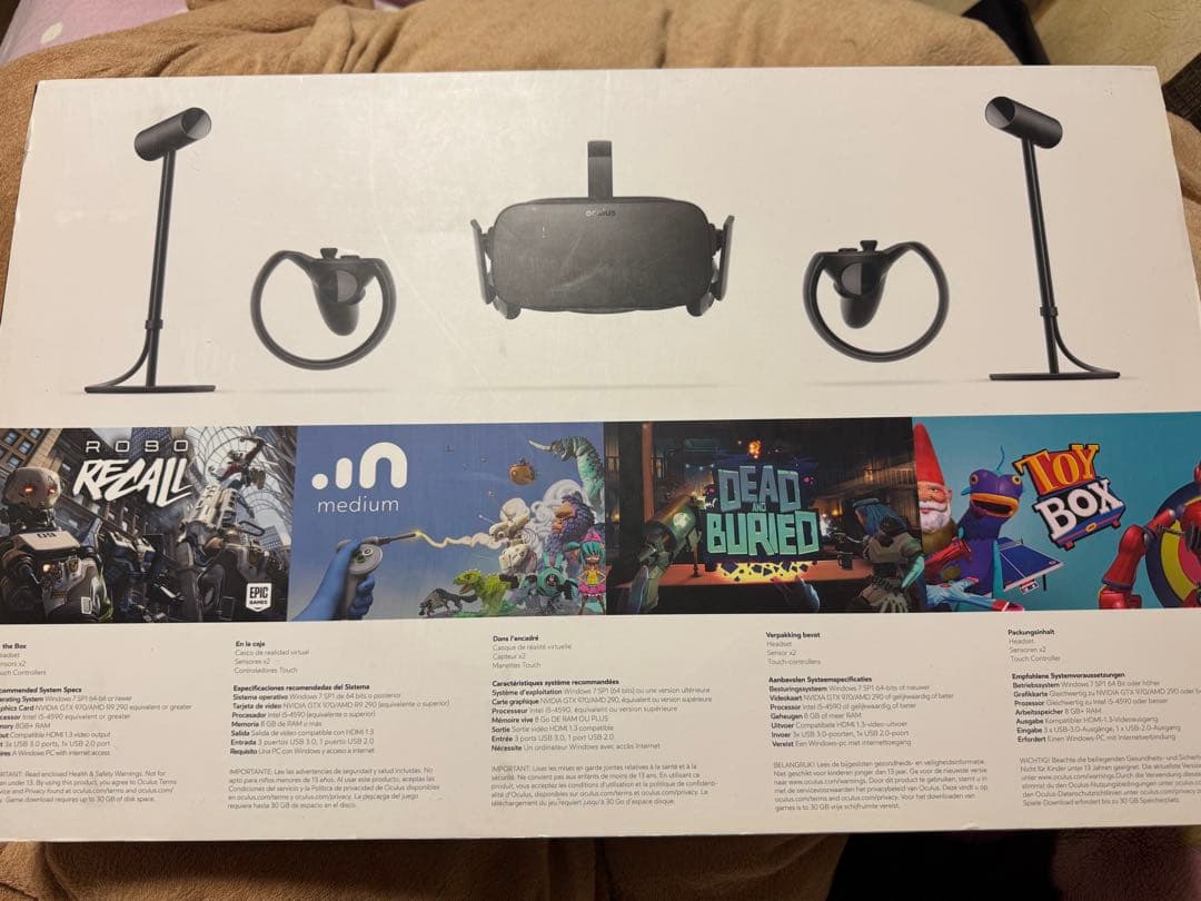  Rift VR ヘッドセット + コントローラー