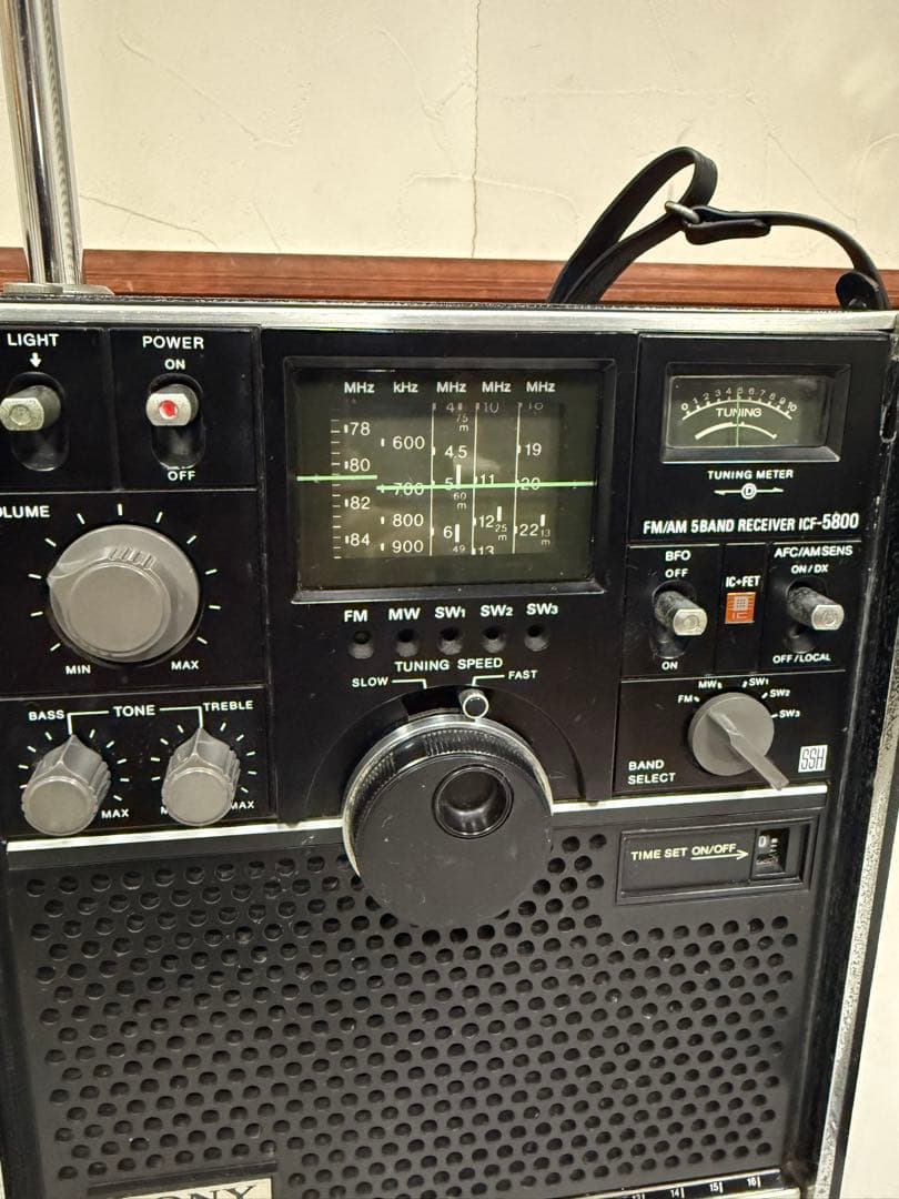 SONY ICF-5800 スカイセンサー5800 動作確認済み　完動品