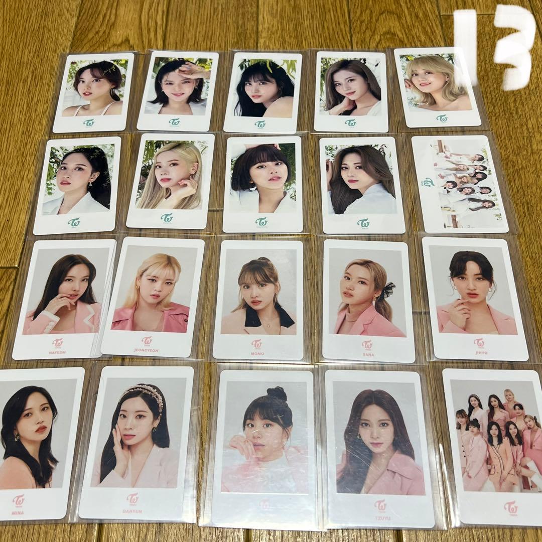 【TWICE】フォトカードセット　ばら売り可