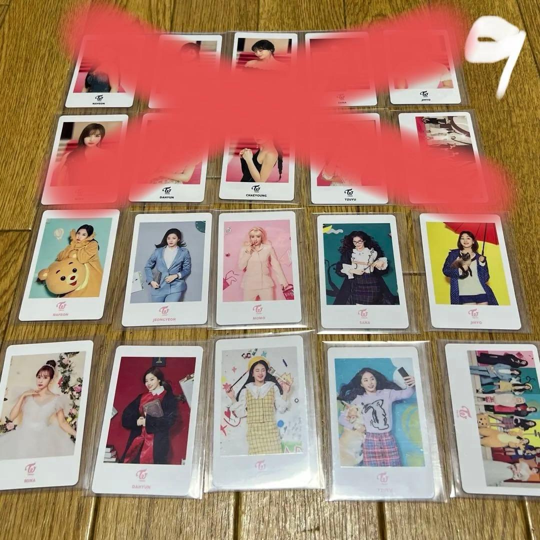 【TWICE】フォトカードセット　ばら売り可