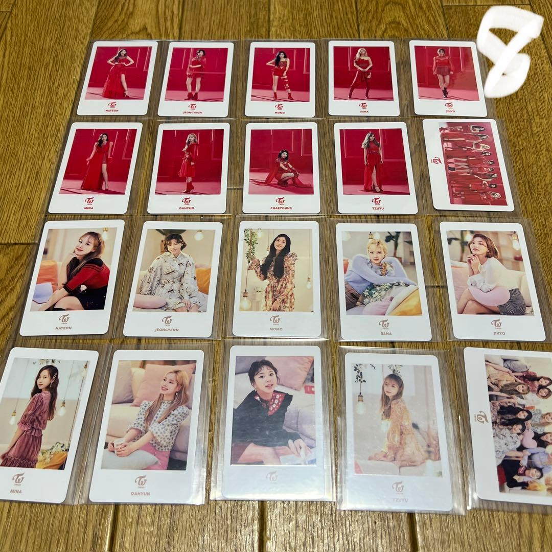 【TWICE】フォトカードセット　ばら売り可