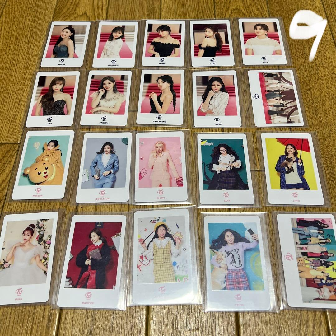 【TWICE】フォトカードセット　ばら売り可
