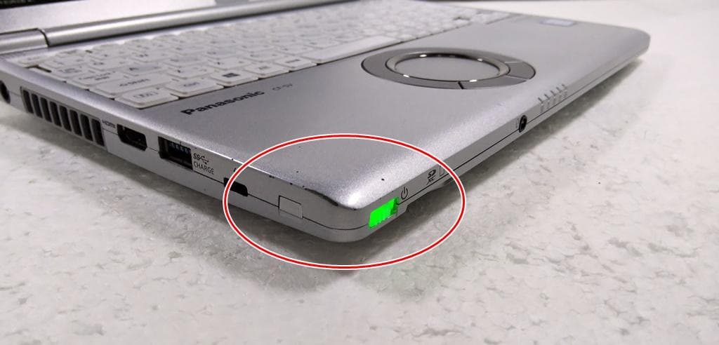 液晶・バッテリー良好 Panasonic CF-SV8