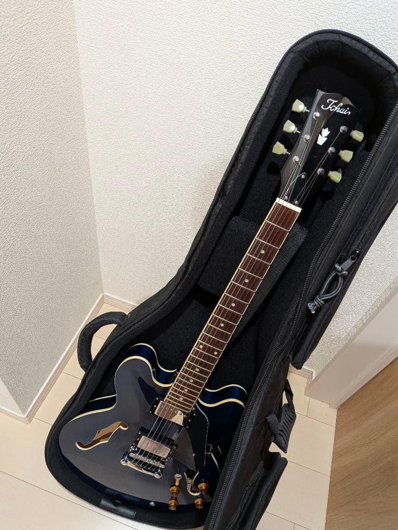 TOKAI ES-335タイプ セミアコギター ES86SBL