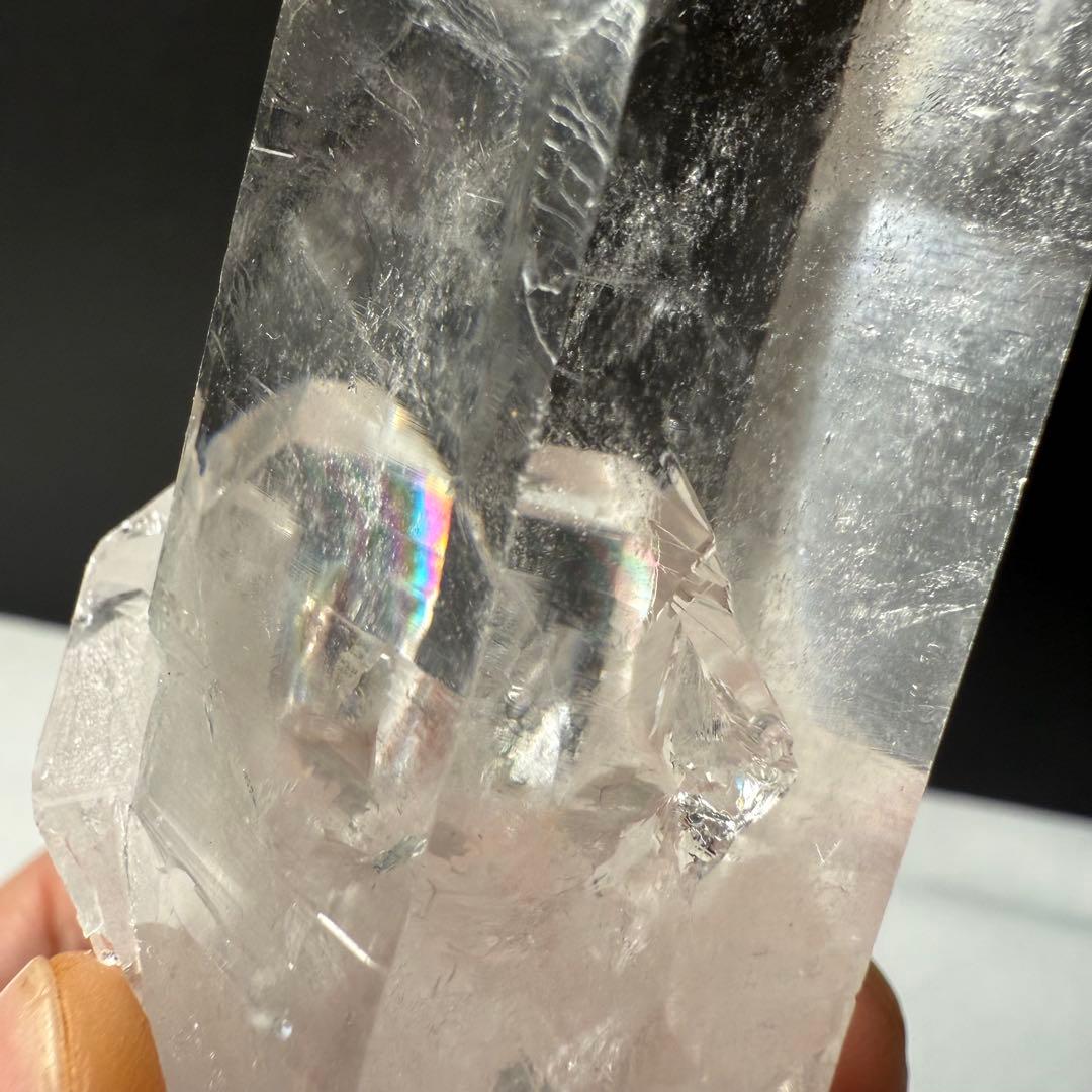 【まめ(´◦ω◦`)】ミナスジェライス州産水晶のポイントNO.020101