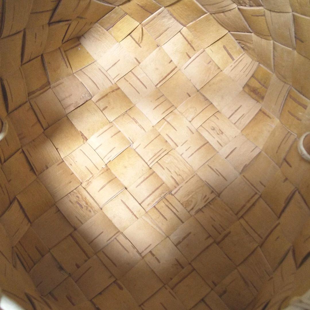 北欧、白樺バスケット