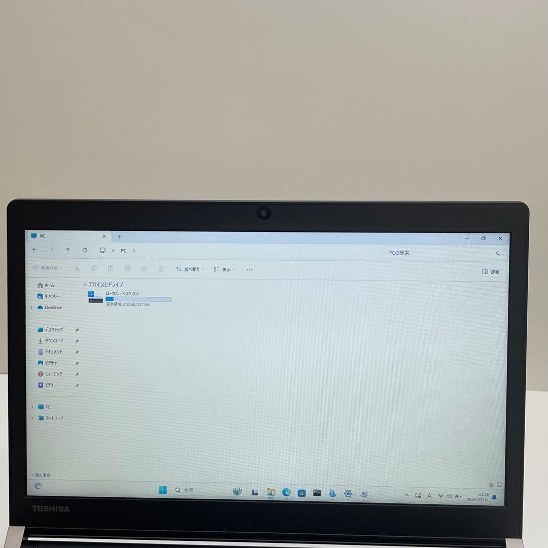 #010 東芝 Dynabook R73 i5-7200U 8GB 256GB