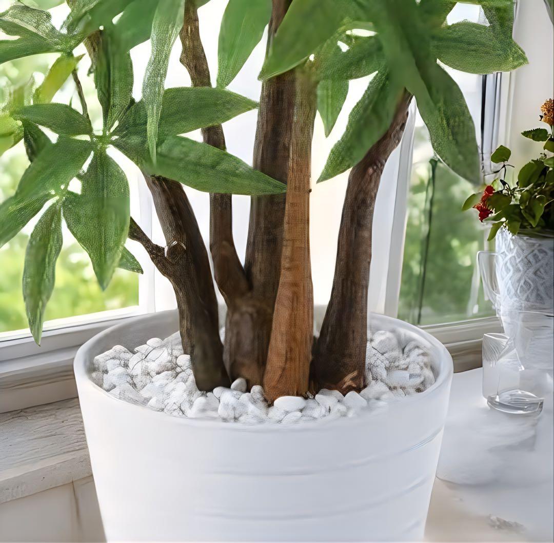 光触媒　人工観葉植物　ウォールグリーン　フェイクグリーン　パキラpt