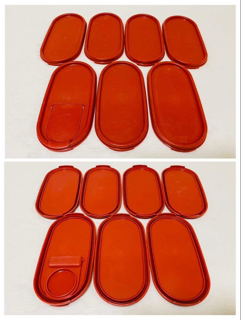 14個セット/未使用に近いのもあり/タッパーウェア/MMだ円/スーパーオーバル