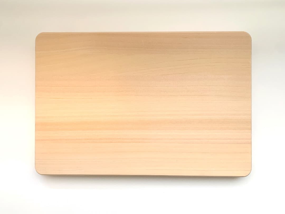 釜浅商店　ひのき　まな板　なぎそ（未使用）