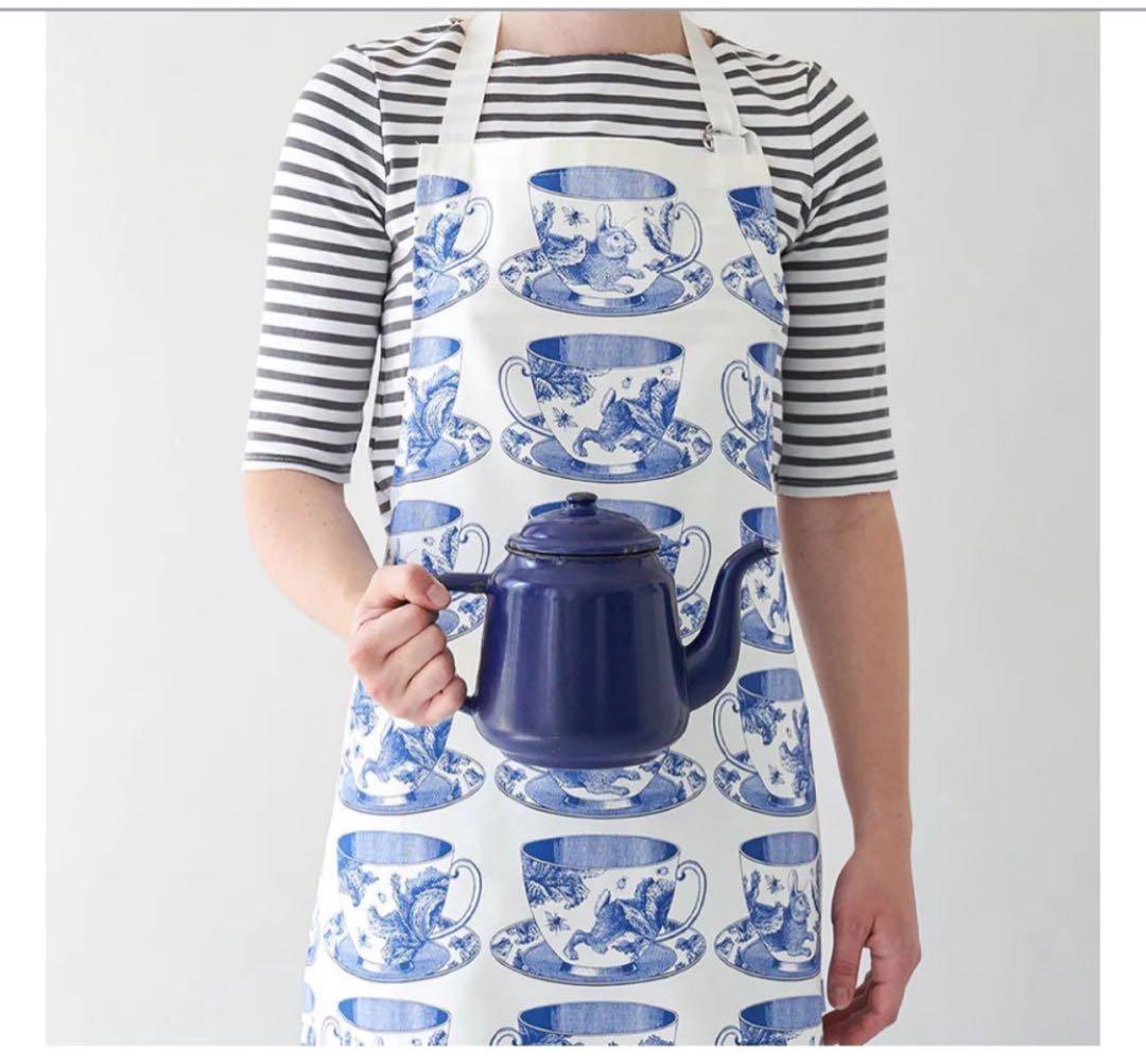 イギリス製　新品　ソーンバックアンドピール　ティーカップエプロン