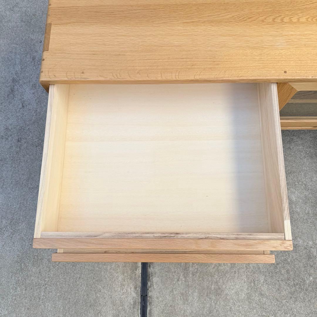 美品 起立木工 ノルディ テレビボード w164 オーク
