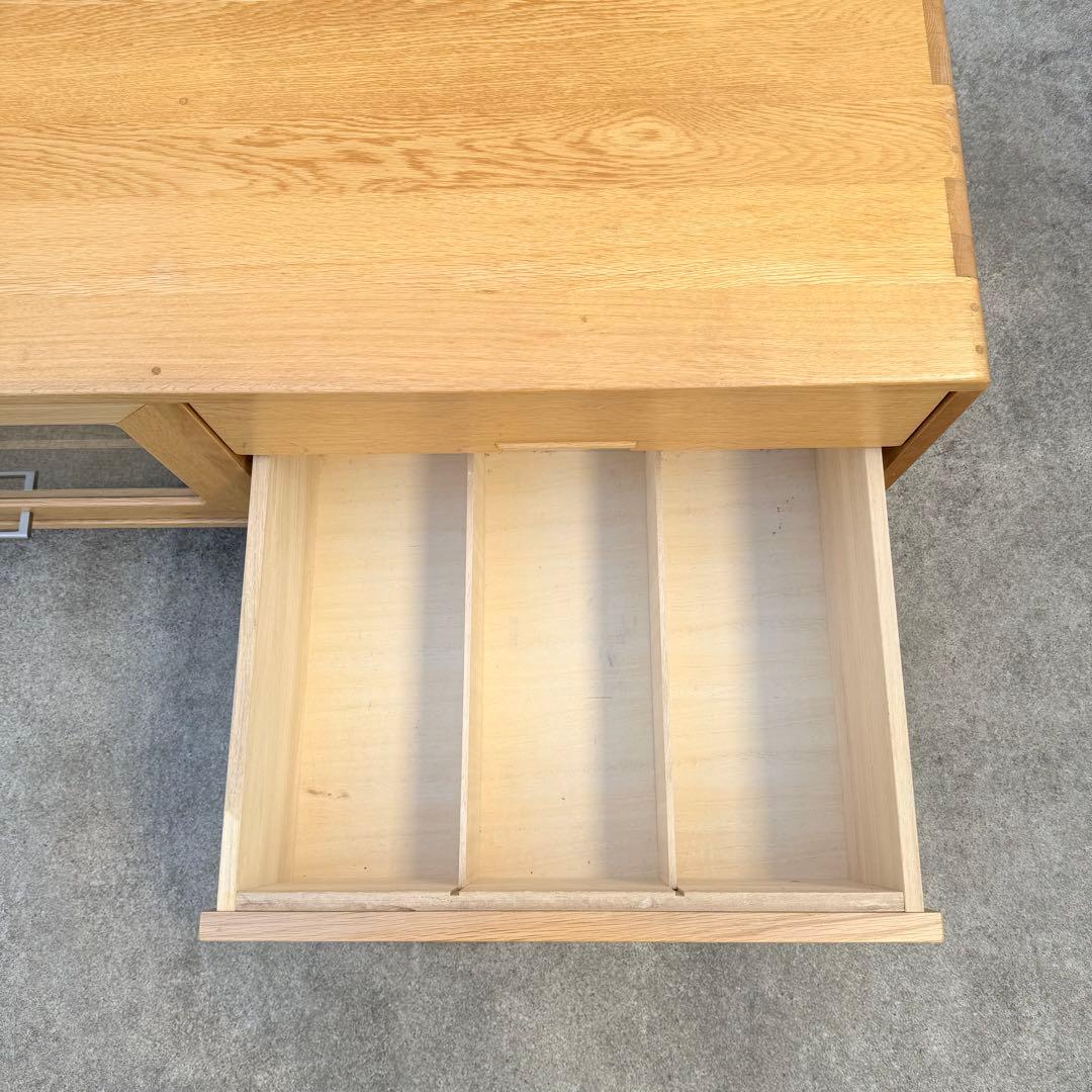 美品 起立木工 ノルディ テレビボード w164 オーク
