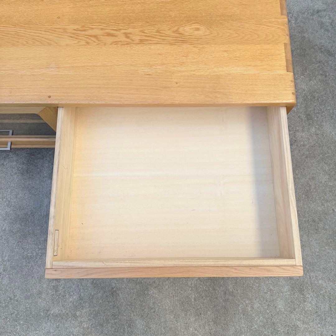 美品 起立木工 ノルディ テレビボード w164 オーク