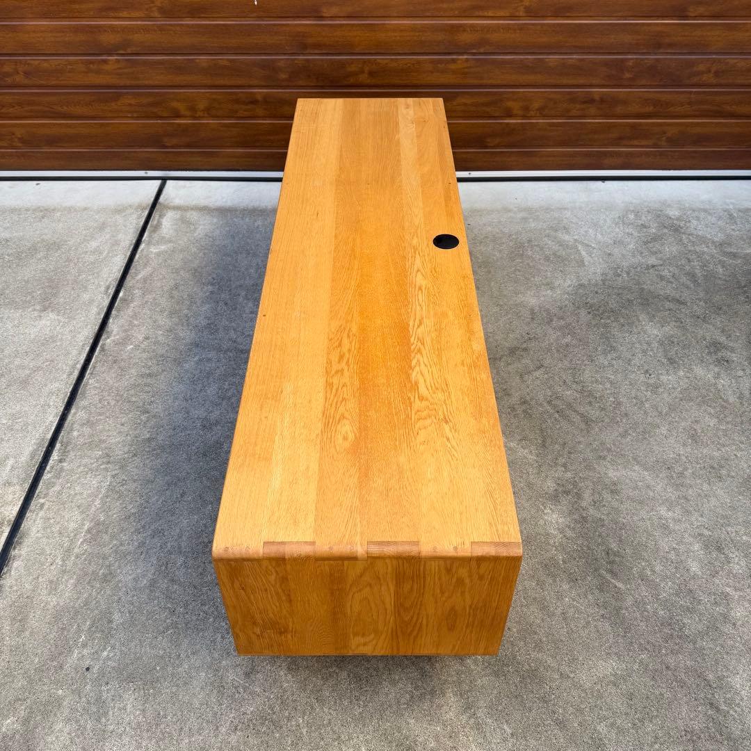 美品 起立木工 ノルディ テレビボード w164 オーク