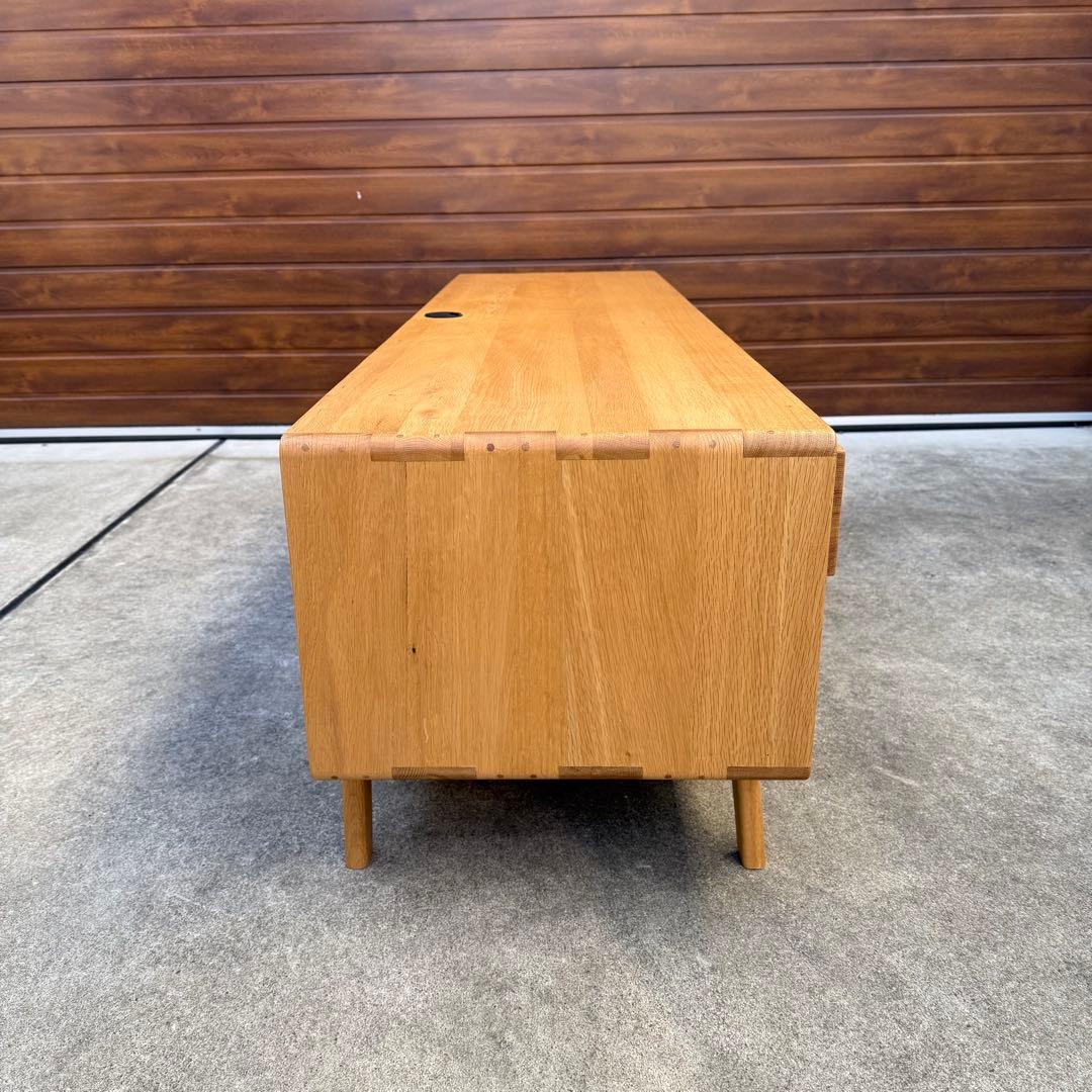 美品 起立木工 ノルディ テレビボード w164 オーク