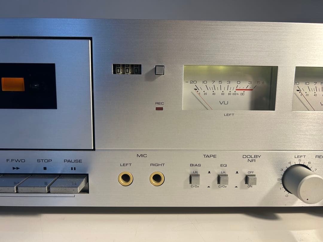 YAMAHA K-5 カセットデッキ 【不動・ジャンク品】
