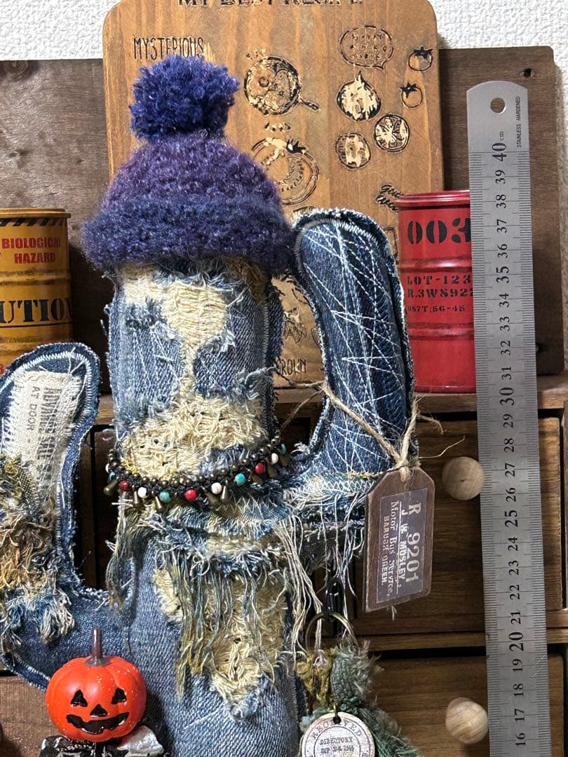 コラボ！リメイクダメージデニムビッグ！サボちゃんNo.541