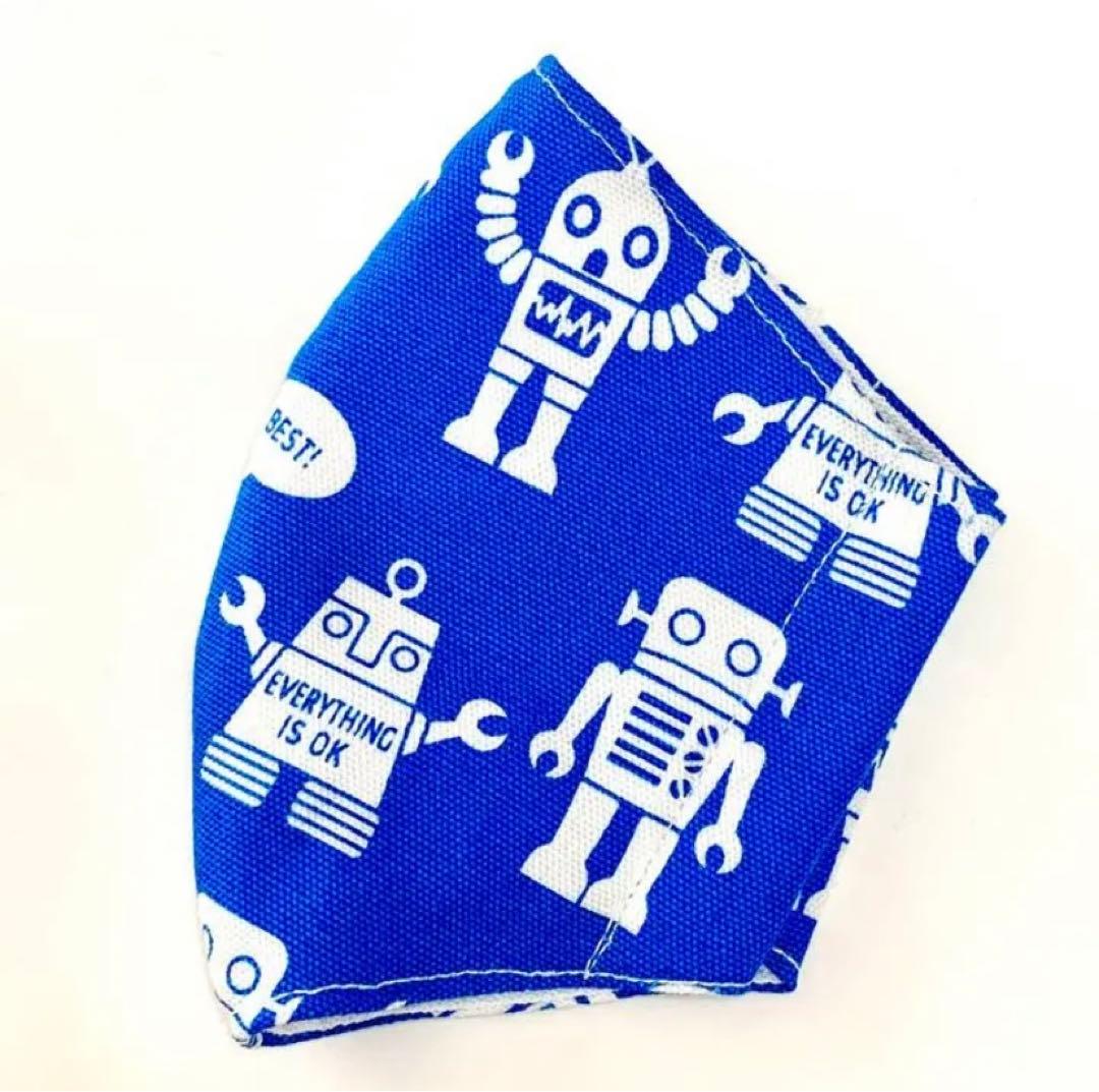 No.551オーダーマスク　ロボット　機械　キッズマスク　ハンドメイド