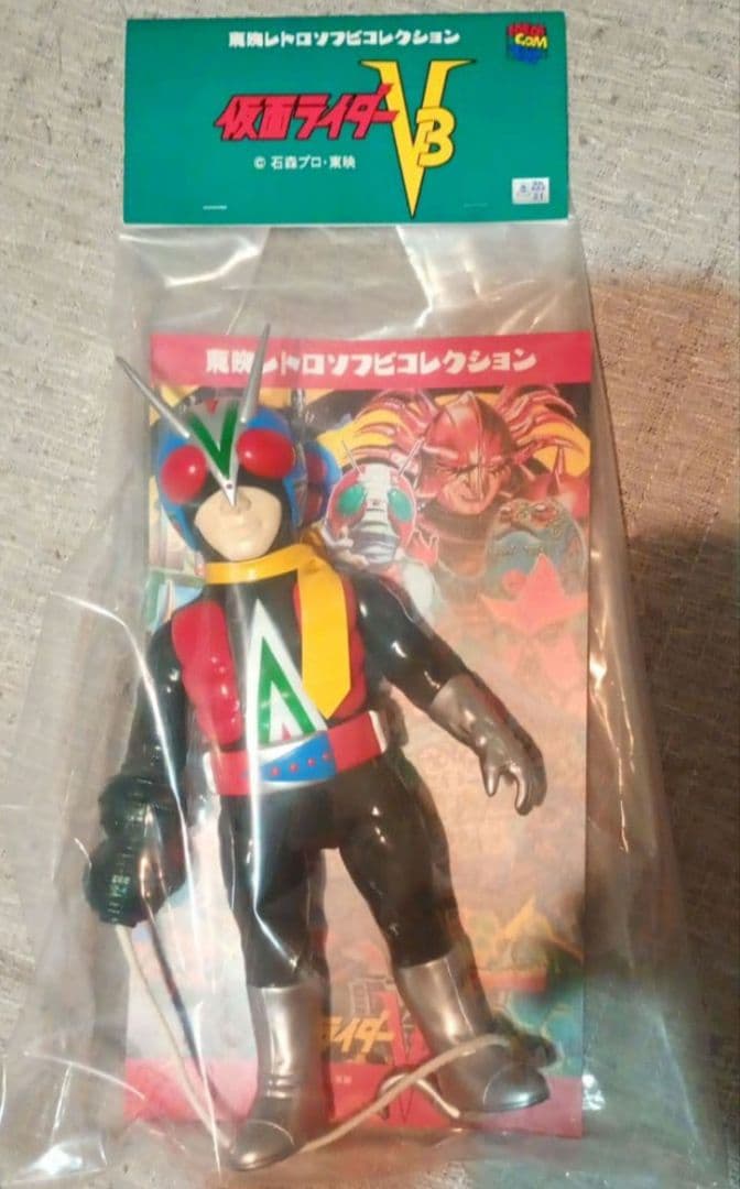 東映レトロソフビコレクション ライダーマン ロープアームひも付きVer. V3