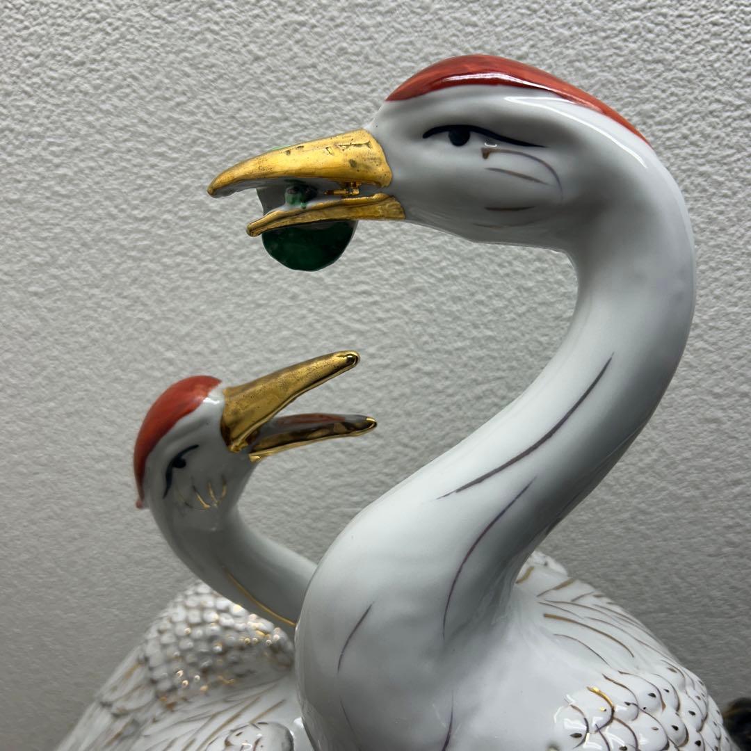 九谷焼　　夫婦鶴