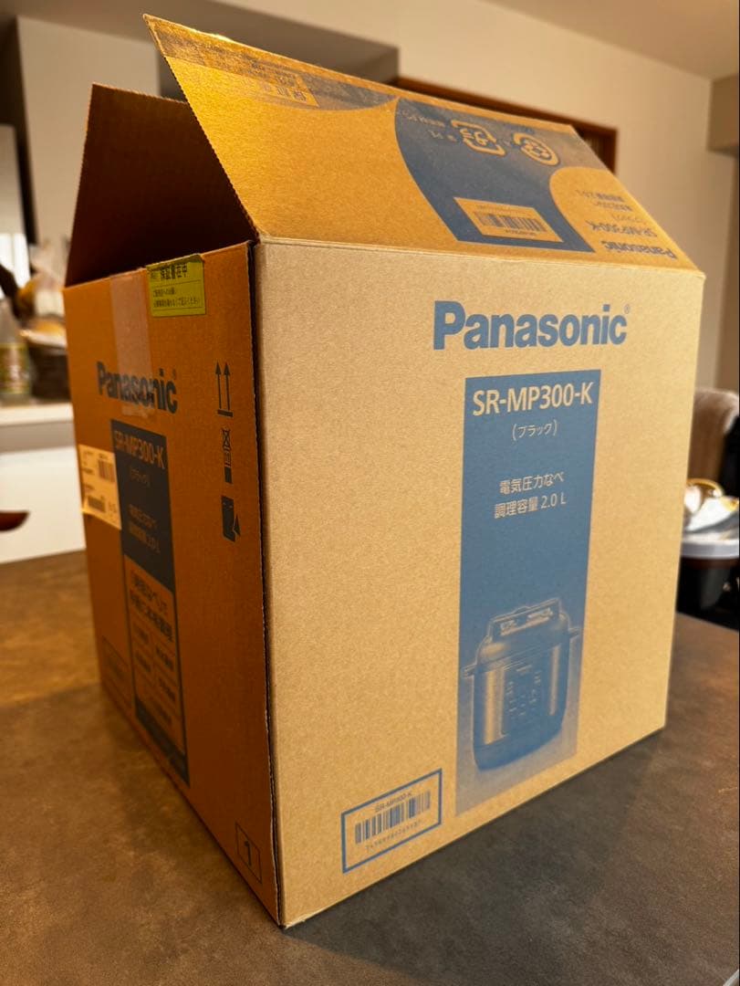 Panasonic 電気圧力鍋 SR-MP300-K 3L ブラック