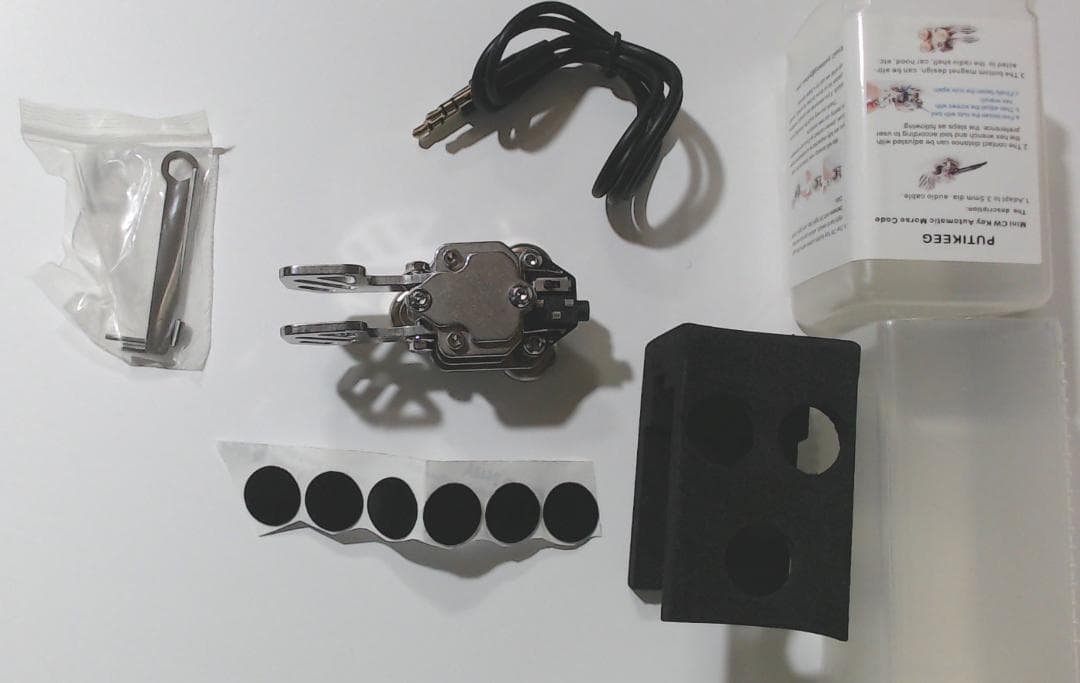 アマチュア無線 モールス通信 パドル電鍵