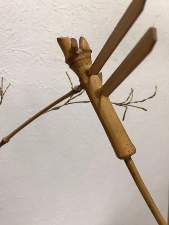 秋　とんぼ/トンボ　竹細工職人