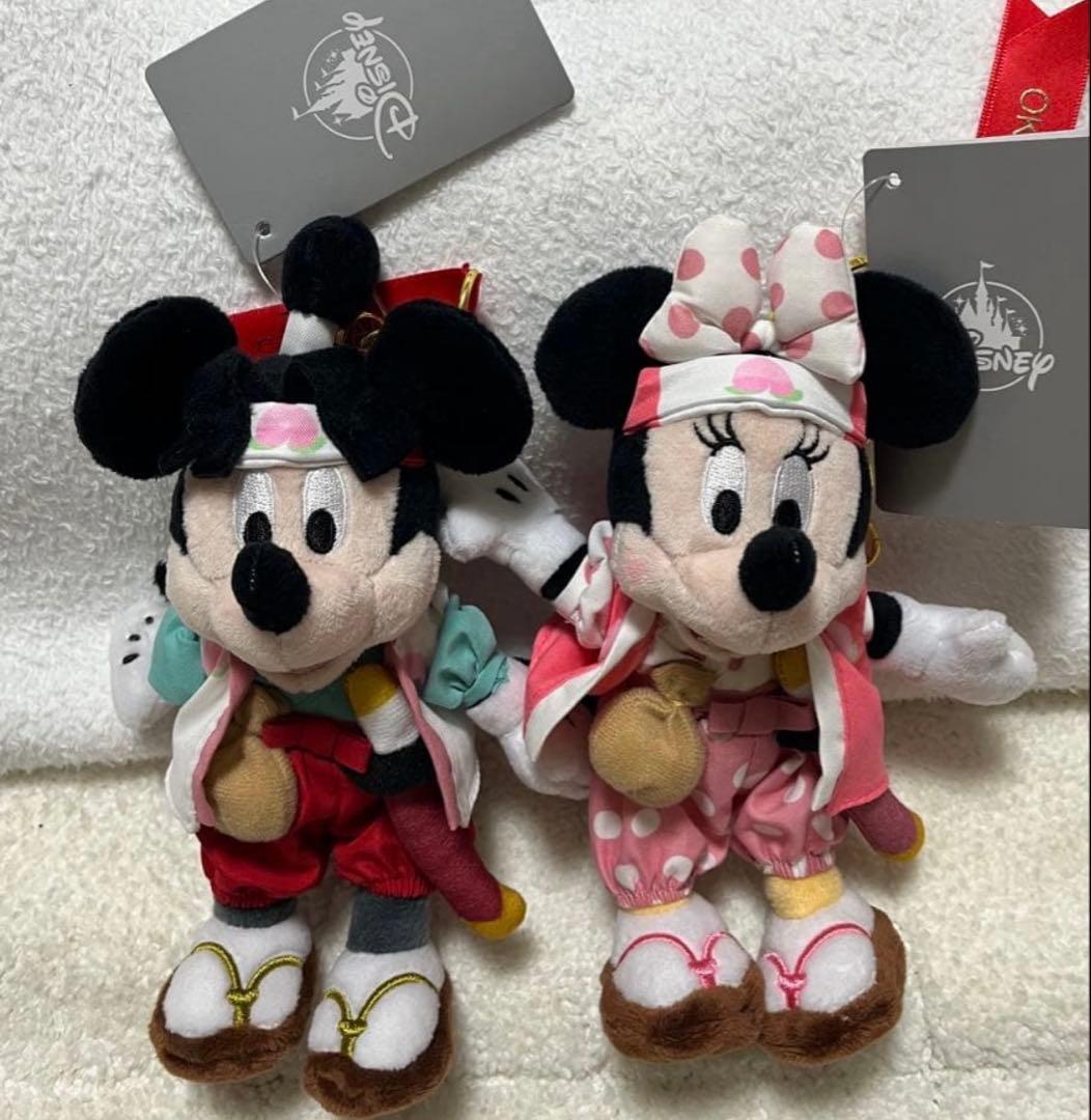 岡山イオン ディズニーストア限定商品　ぬいぐるみキーチェーン　7体セット