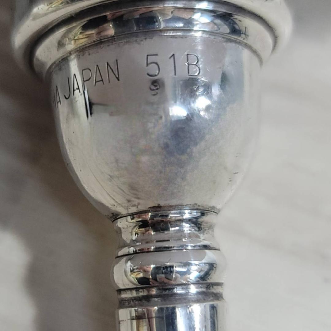 【良品】Yamaha トロンボーン マウスピース (YAC SL51B)