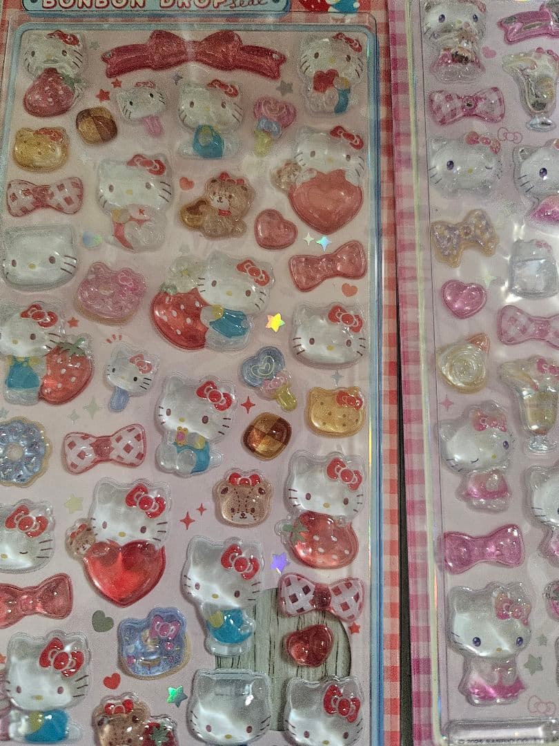 【正規品】サンスター サンリオ ボンボンドロップシール 6種♡