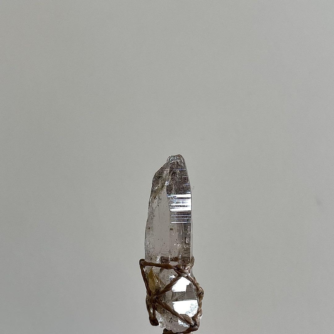 ヒマラヤ水晶 ガネッシュヒマール ＊ マクラメペンダント ネックレス15