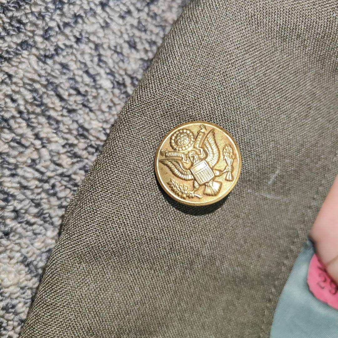 レア品 米軍放出品 US ARMYレディースWWII下士官用制服 上下セット