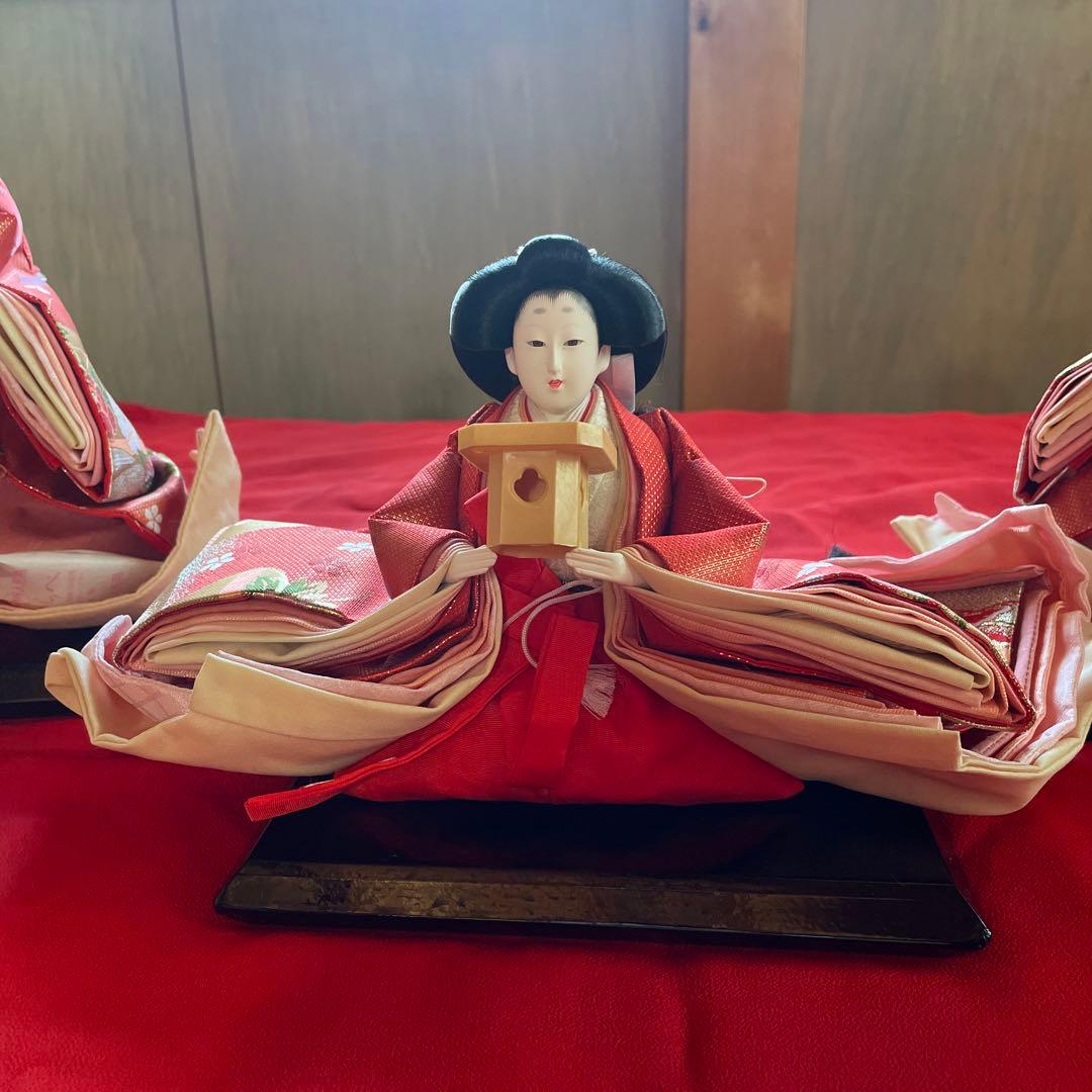 御所雛　雛人形　十二単衣　雅峰