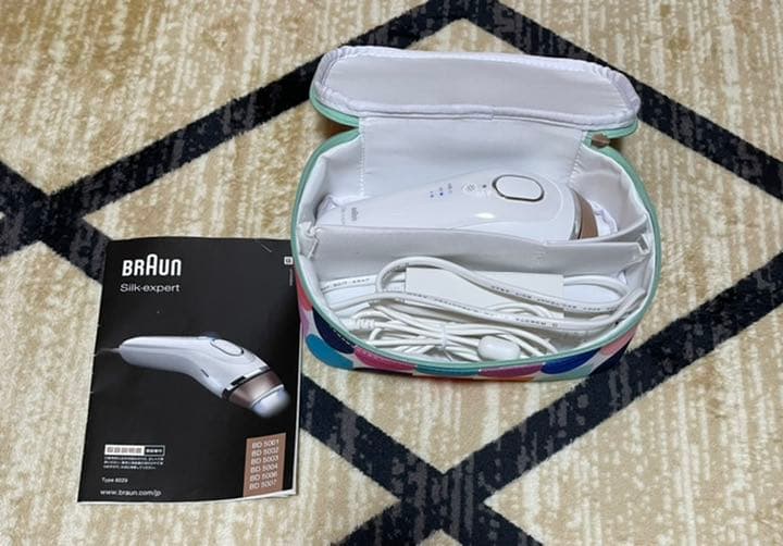 BRAUN 光美容器 シルクエキスパート BD-5006 使用説明書付き