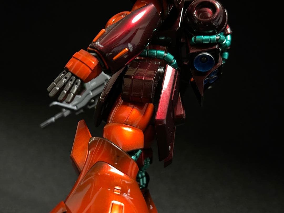 MGマラサイ　キャンディーグラデーション塗装完成品　LED電池付き