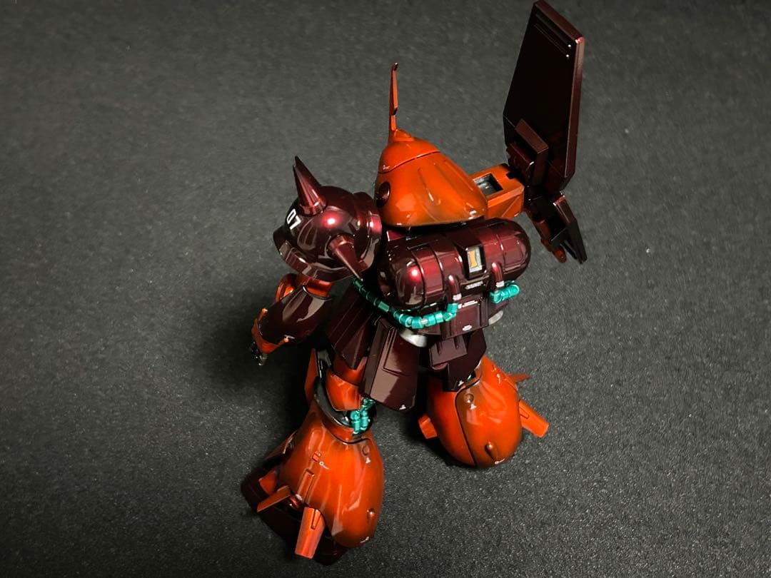 MGマラサイ　キャンディーグラデーション塗装完成品　LED電池付き