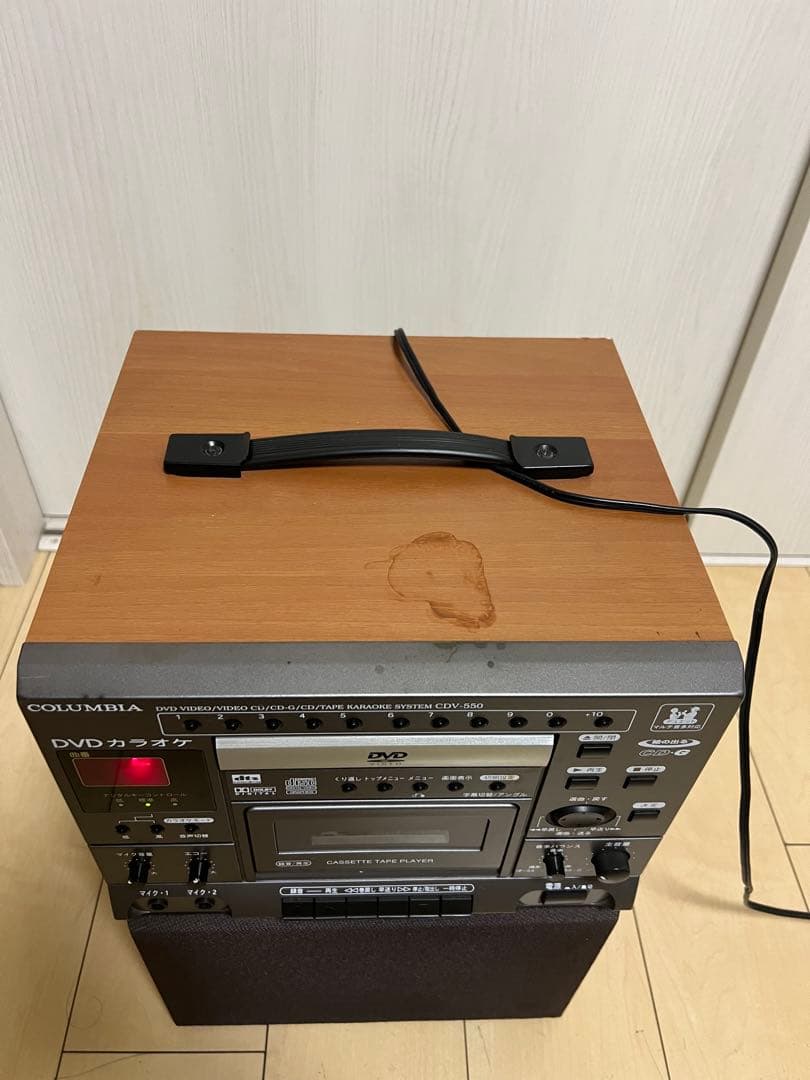 COLUMBIA DVDカラオケシステム CDV-550