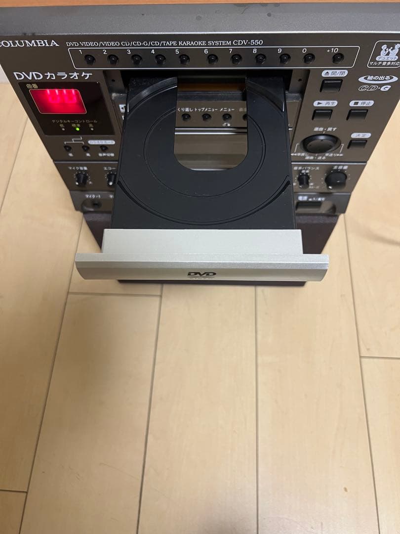 COLUMBIA DVDカラオケシステム CDV-550