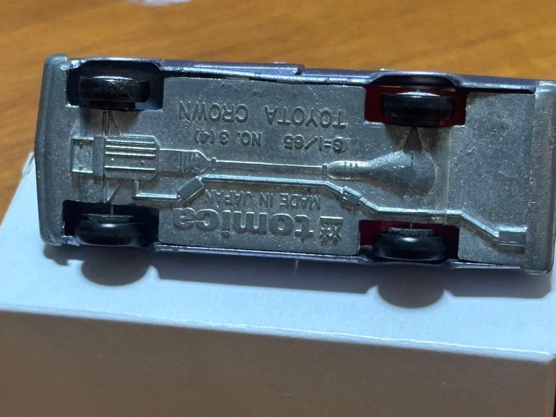 入手困難✴︎最初期トミカクラウン スーパーデラックス 1Aホイール　メタブルー