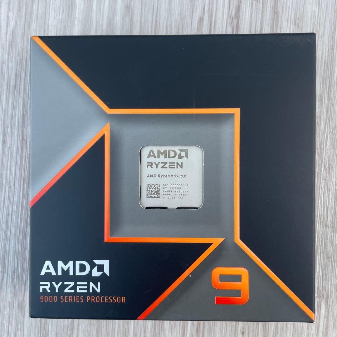 【 新品 未開封 】 AMD　Ryzen 9 9900X BOX