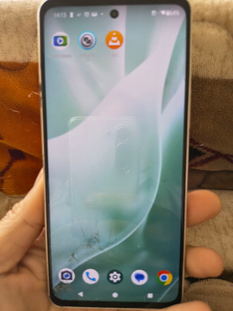（ガラス保護フィルム付）arrowsWe2Plus M06 simフリージャンク