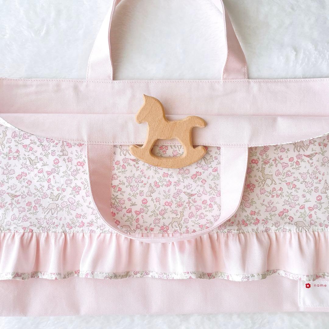 〈82〉pg0828様　リバティ メドウテイルズ ハンドメイド レッスンバッグ