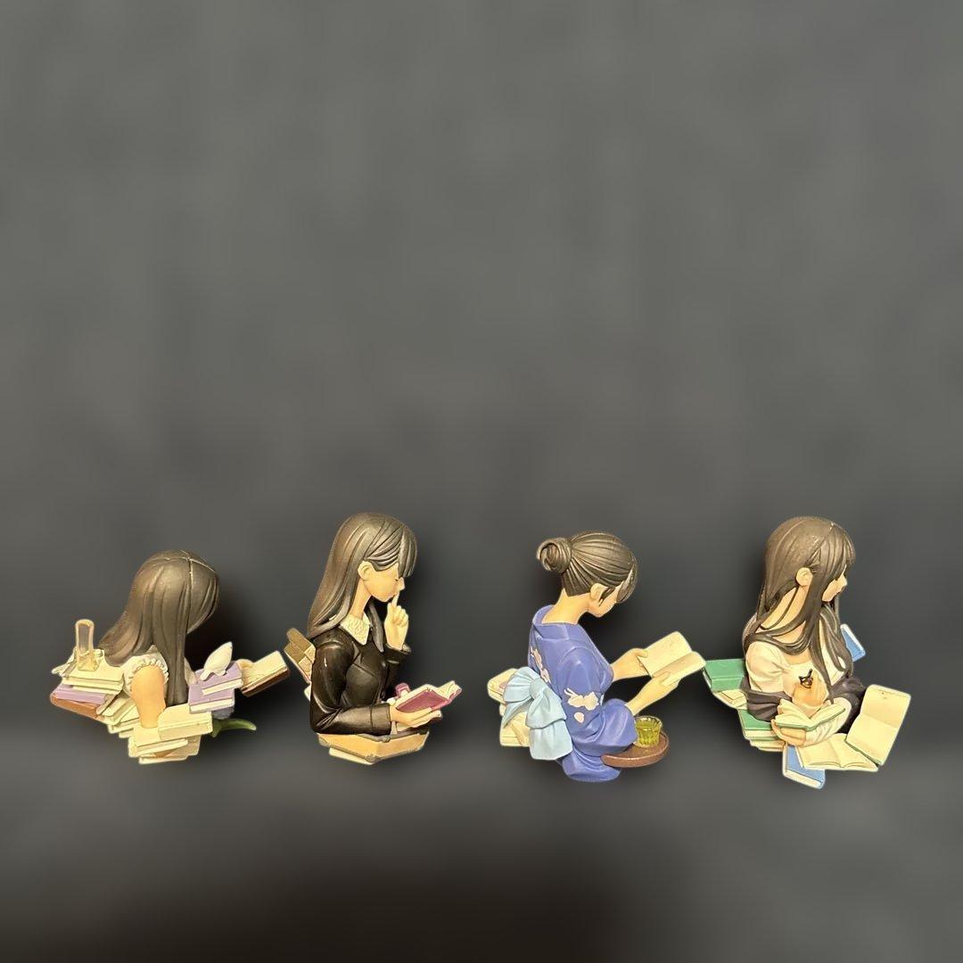 海洋堂 カプセルQ ビブリア古書堂の事件手帖 栞子さん 表紙画胸像集 フィギュア