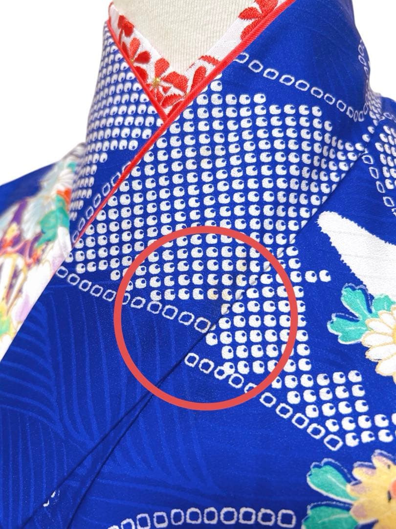 お買い得品♡七五三　7歳　女の子　フルセット　一式　青紫　正絹